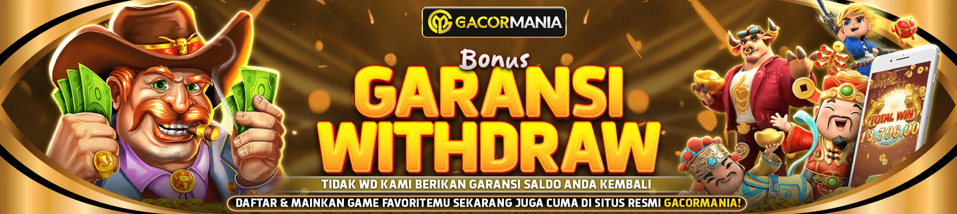 GARANSI KEKALAHAN GACORMANIA