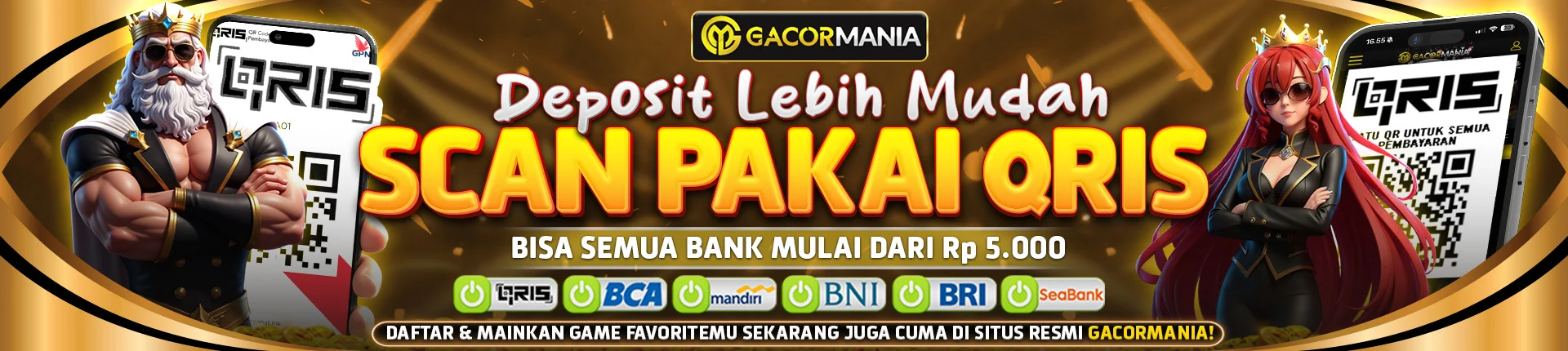 SCAN QRIS GACORMANIA